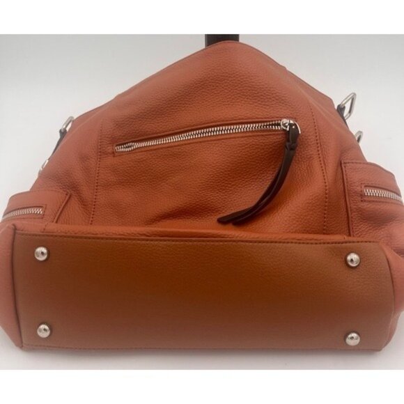 NWT Bostanten Hobo Shoulder Bag Purse with Handy Side Zipper Pockets City - Picture 7 of 10